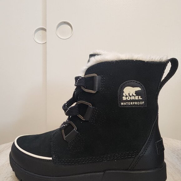 Sorel Womens Tivoli V Tall Waterpro Velvet Tan 6.5M - A036 - Picture 4 of 10